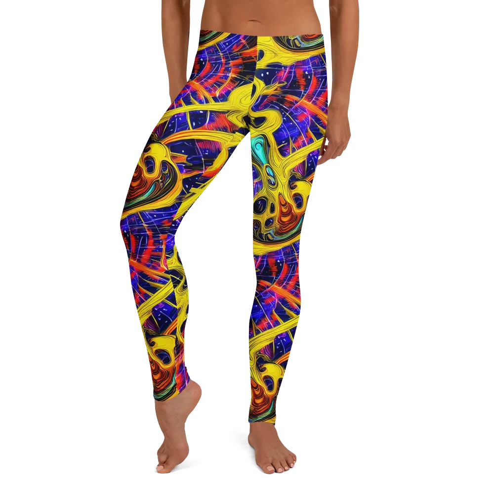 Carlo Galli Bibiena on Leggings — Front