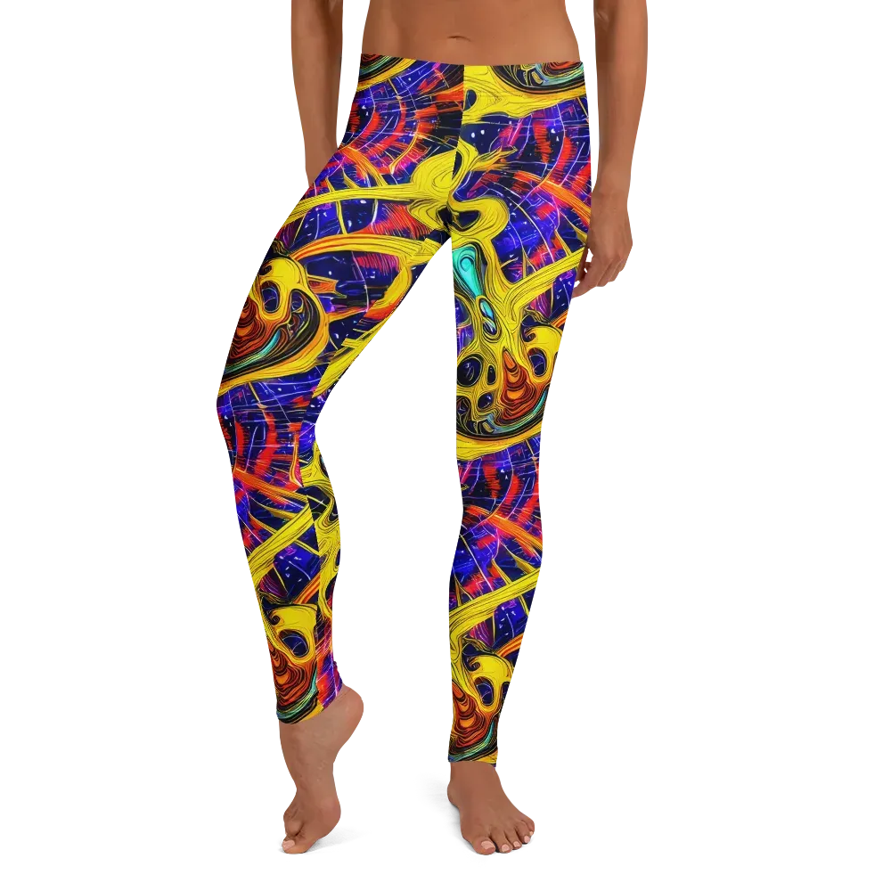 Carlo Galli Bibiena on Leggings — Front
