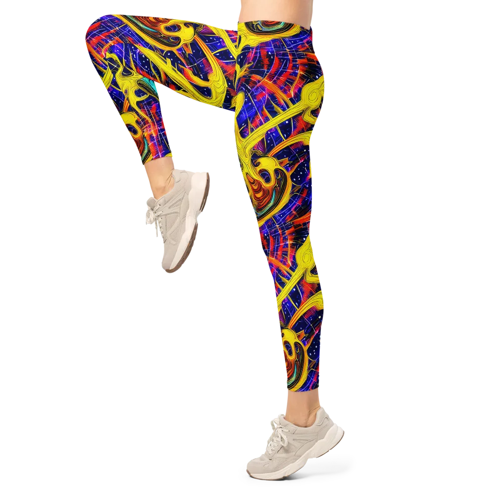 Carlo Galli Bibiena on Leggings — Left