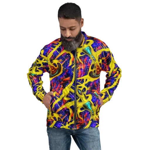 Carlo Galli Bibiena on a Bomber Jacket