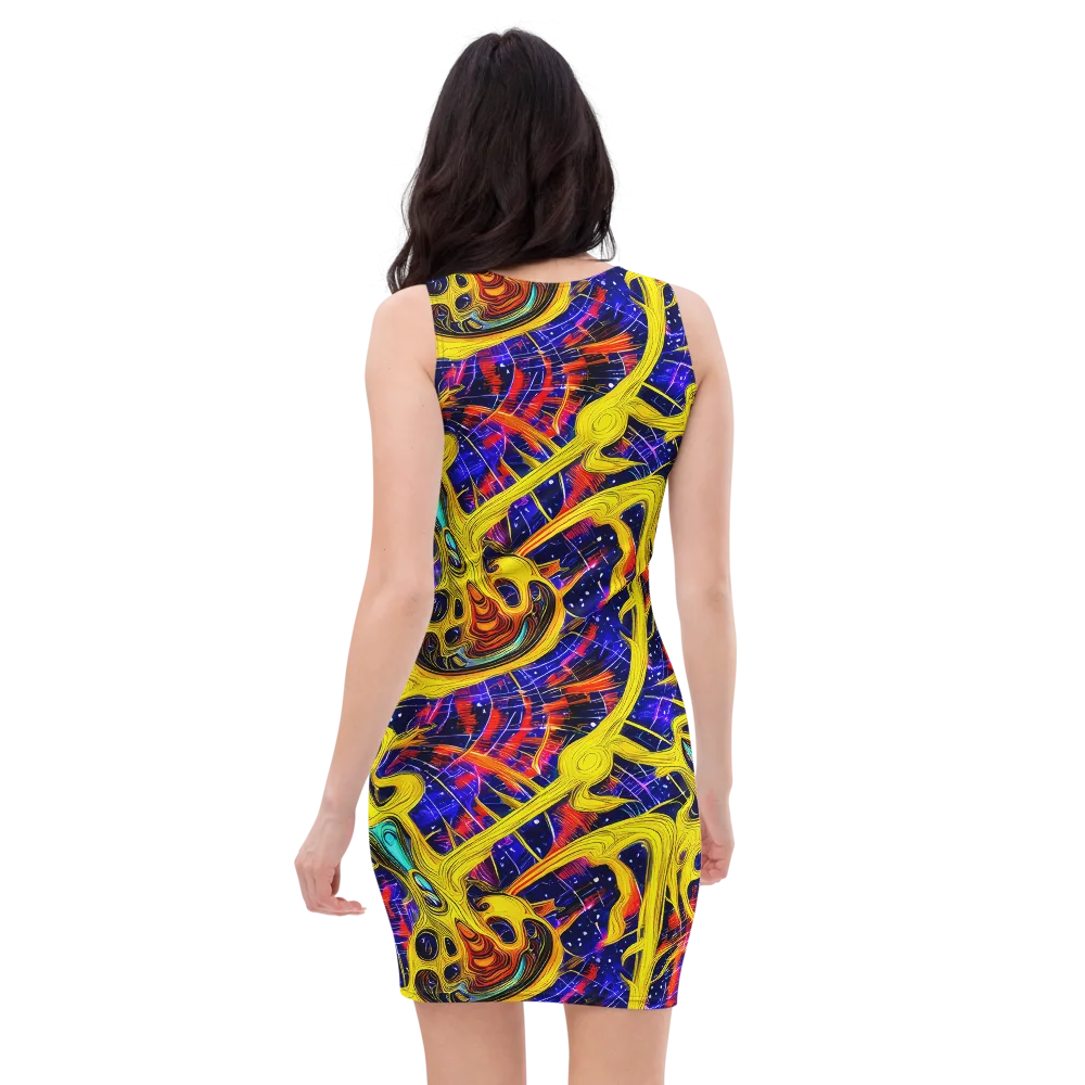 Carlo Galli Bibiena on Bodycon Dress — Back