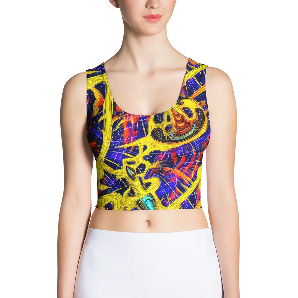 Carlo Galli Bibiena on Crop Top — Front