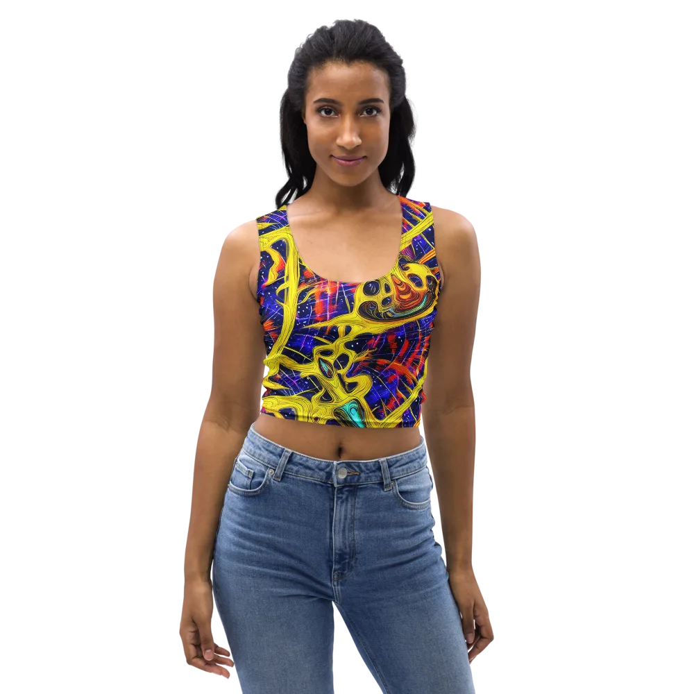 Carlo Galli Bibiena on Crop Top — Front