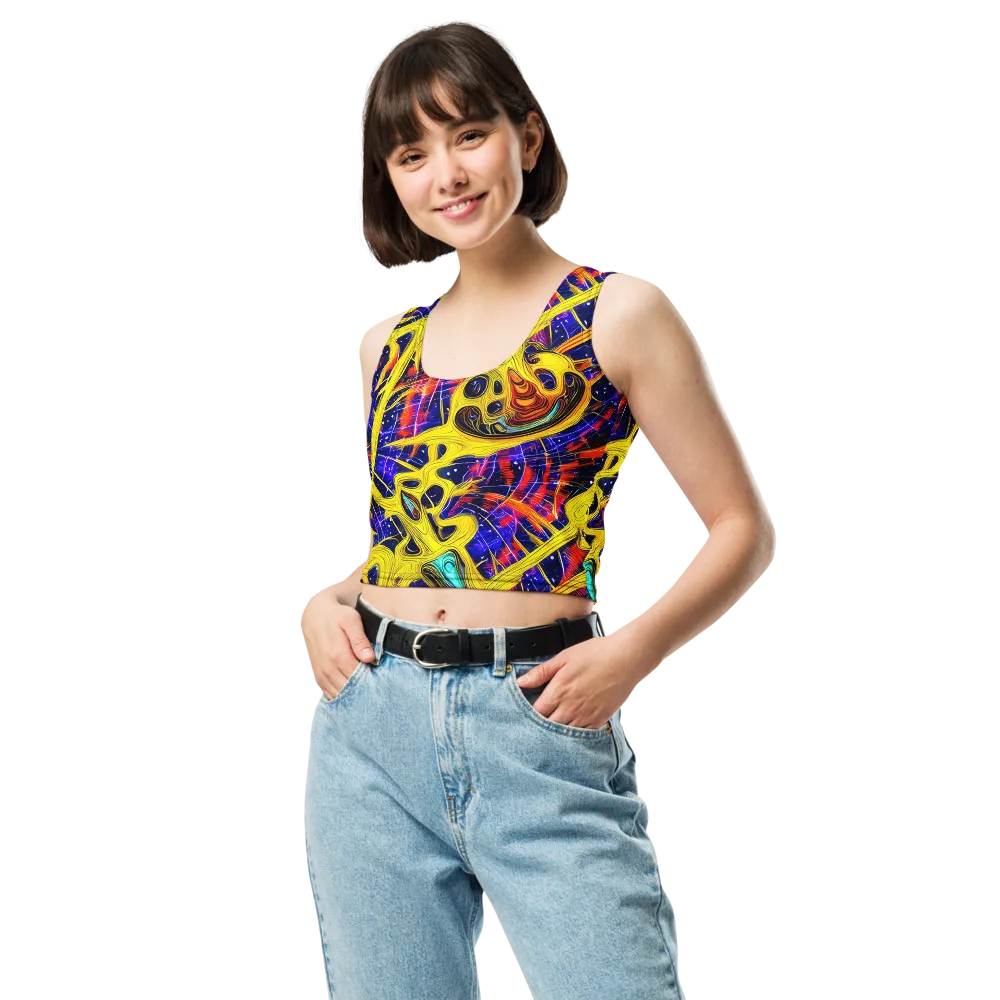 Carlo Galli Bibiena on Crop Top — Front