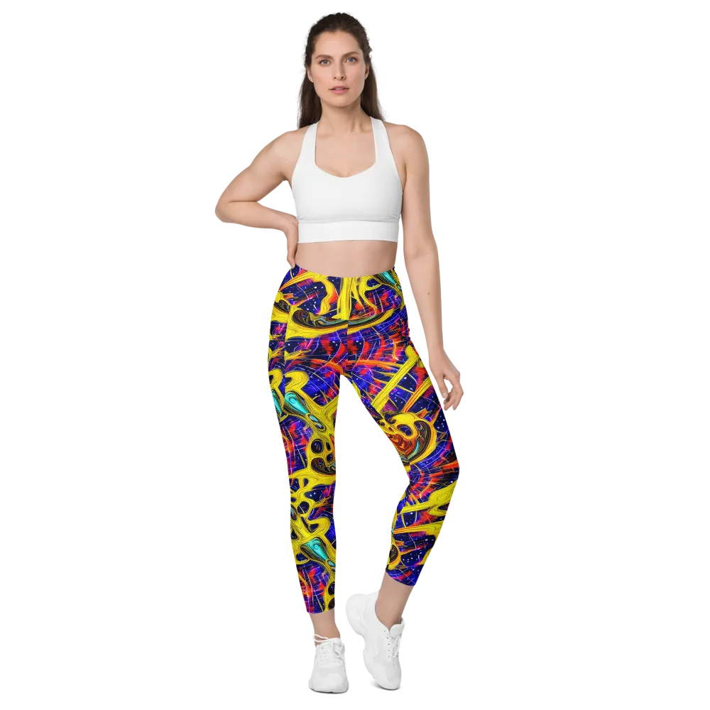 Carlo Galli Bibiena on Leggings with Pockets — Front