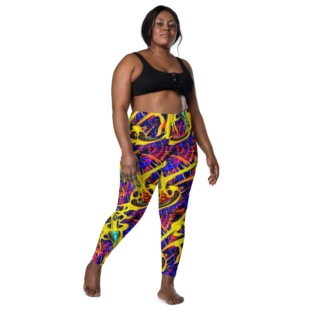 Carlo Galli Bibiena on Leggings with Pockets — Front