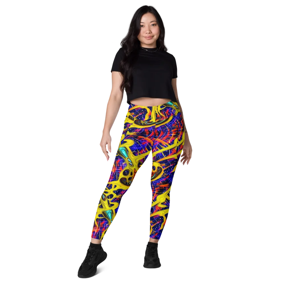 Carlo Galli Bibiena on Leggings with Pockets — Front