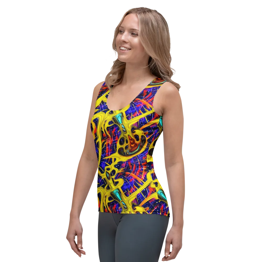 Carlo Galli Bibiena on Women's Tank Top — Left Front