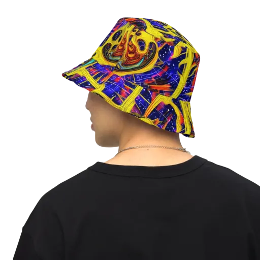 Carlo Galli Bibiena on a Reversible Bucket Hat