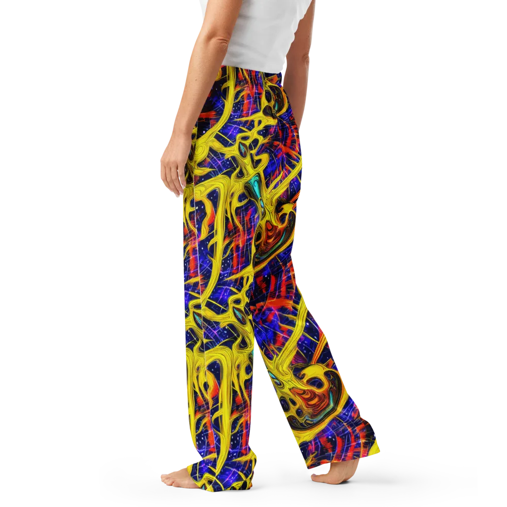 Carlo Galli Bibiena on Women's Pajama Pants — Left