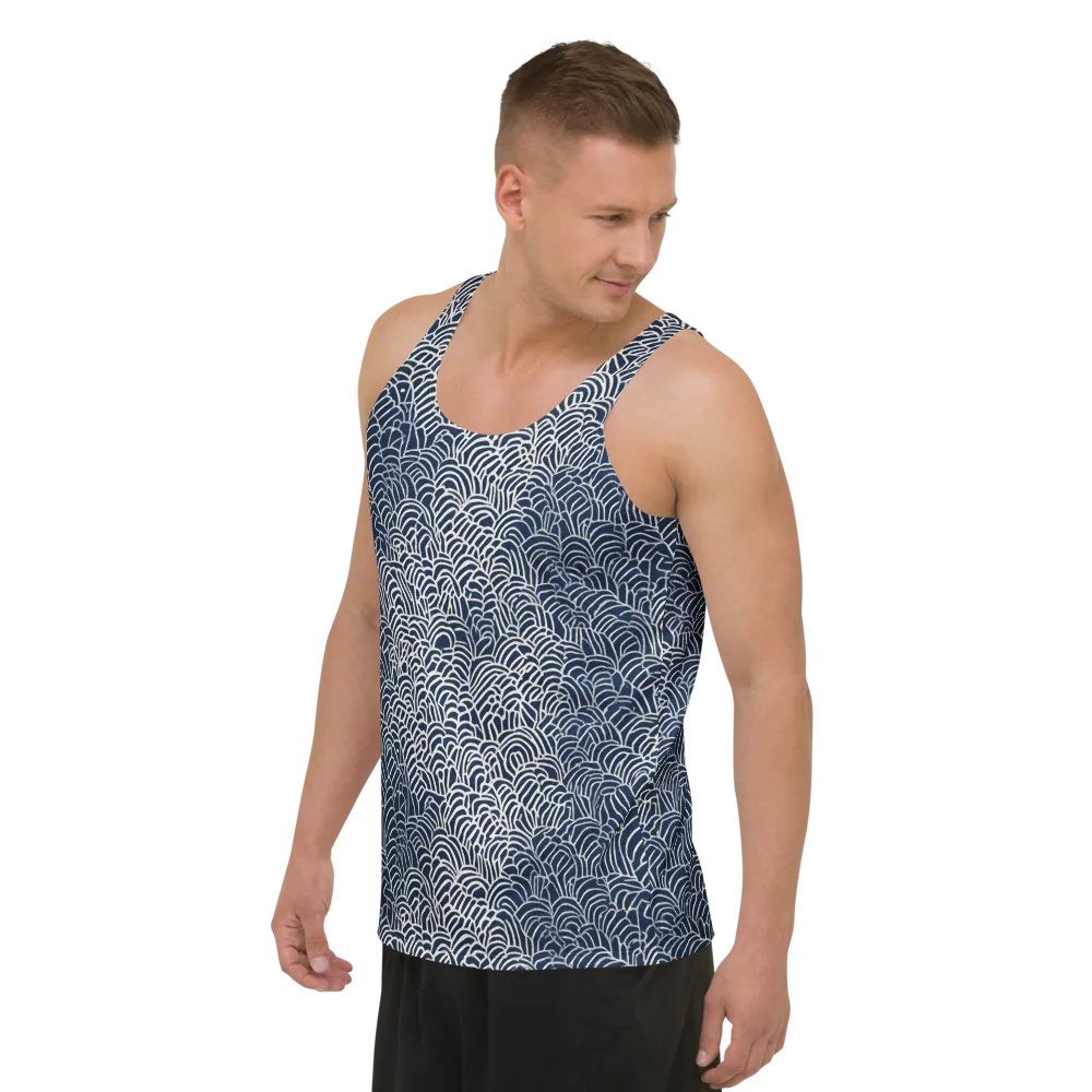 Indigo Fanwork on Men's Tank Top — Left Front