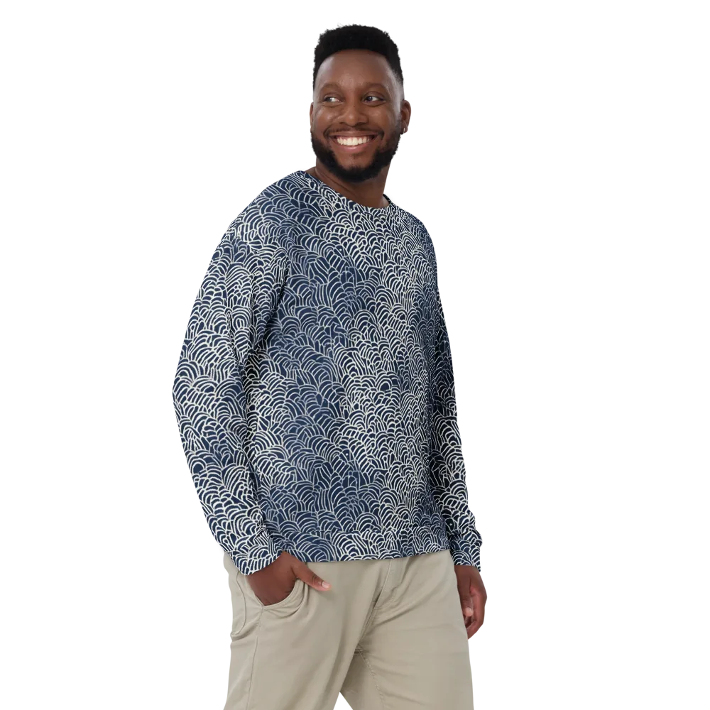 Indigo Fanwork on Sweatshirt — Front