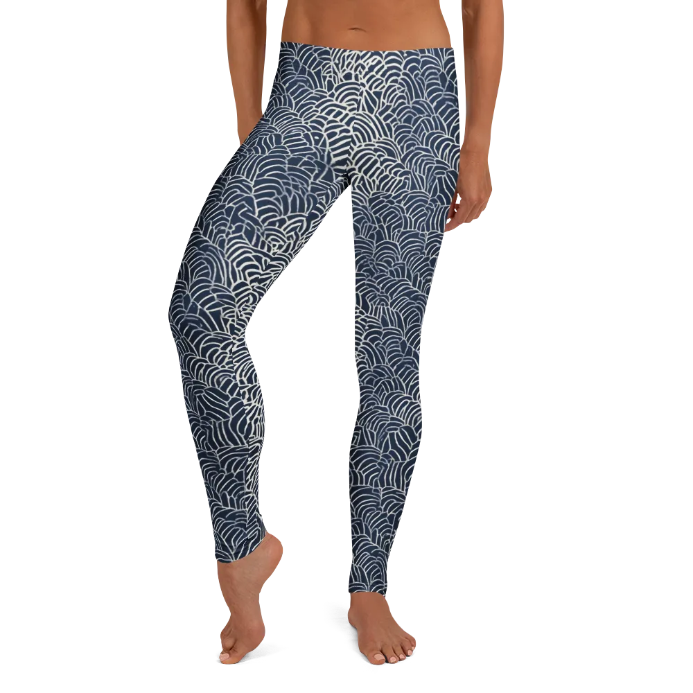 Indigo Fanwork on Leggings — Front