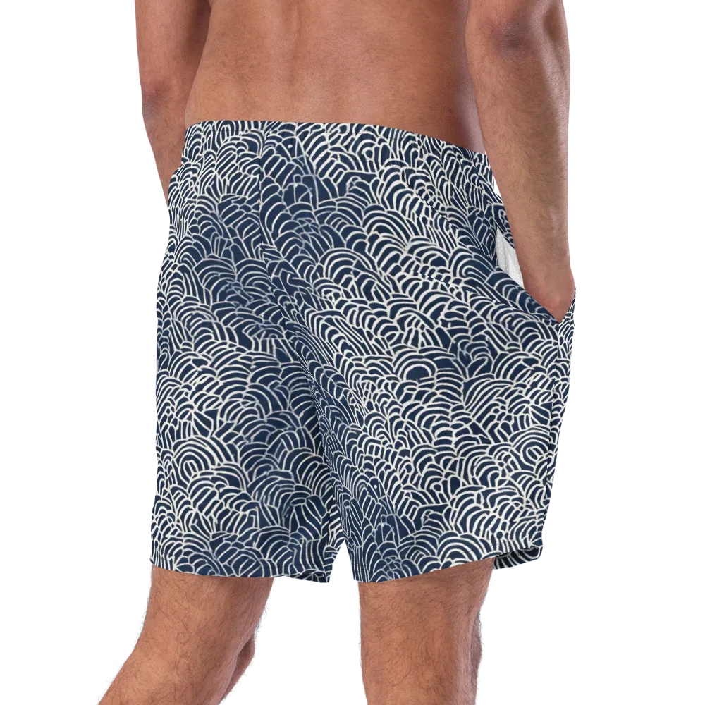 Indigo Fanwork on Swim Trunks — Right Back