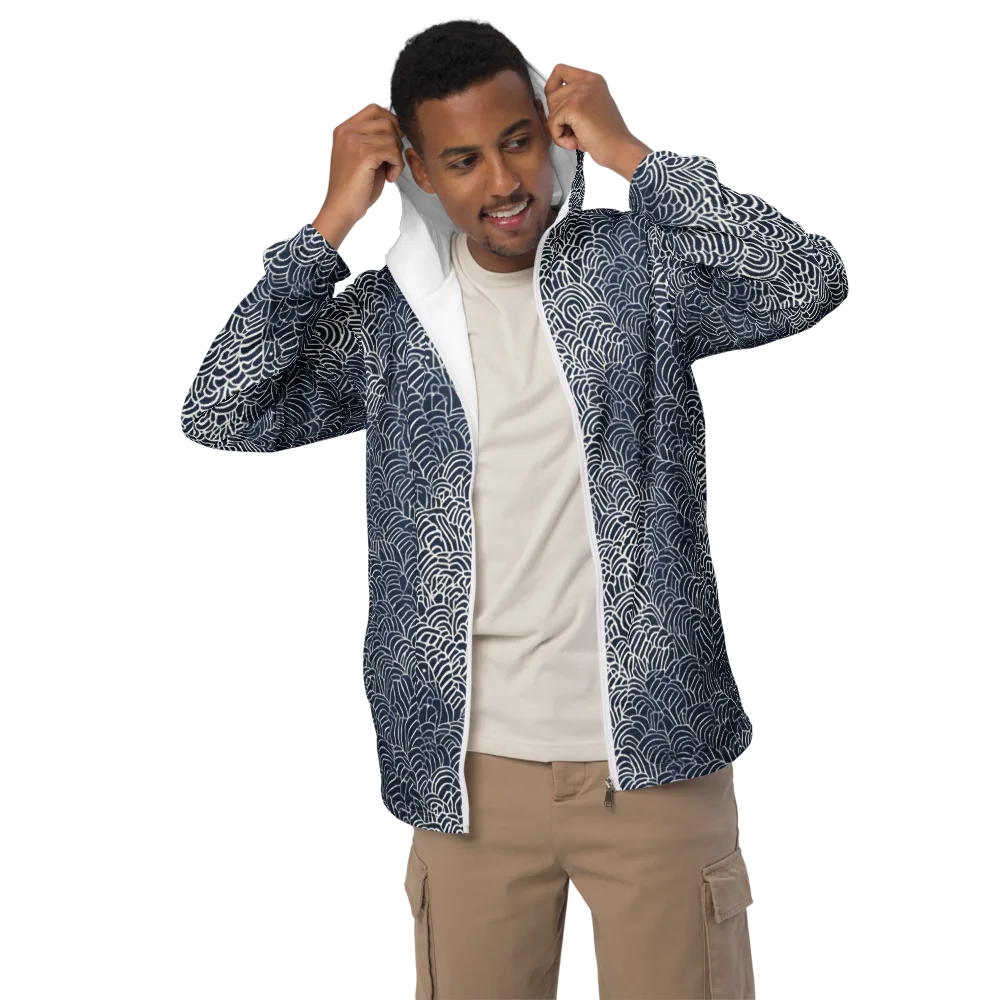 Indigo Fanwork on Men's Windbreaker — Front