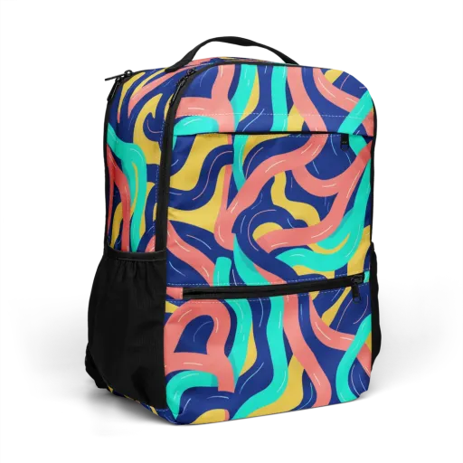 Chromatic Knot on a Utility Backpack