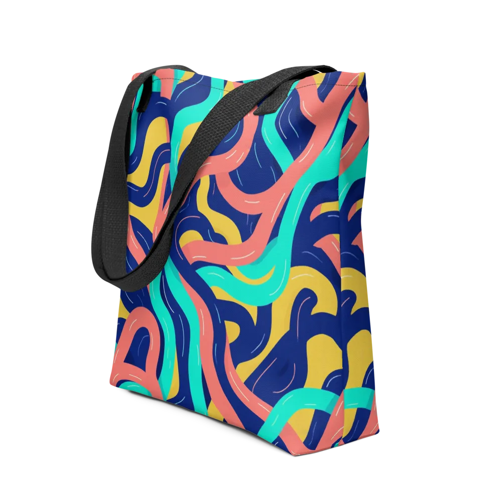 Chromatic Knot on Tote Bag — Front