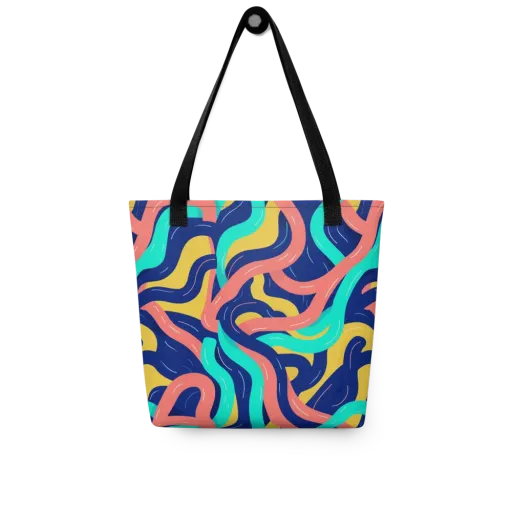 Chromatic Knot on a Tote Bag