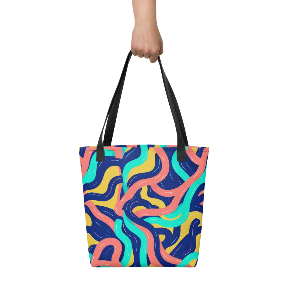 Chromatic Knot on Tote Bag — Front
