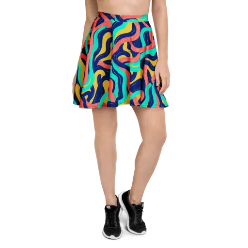 Chromatic Knot on a Skater Skirt