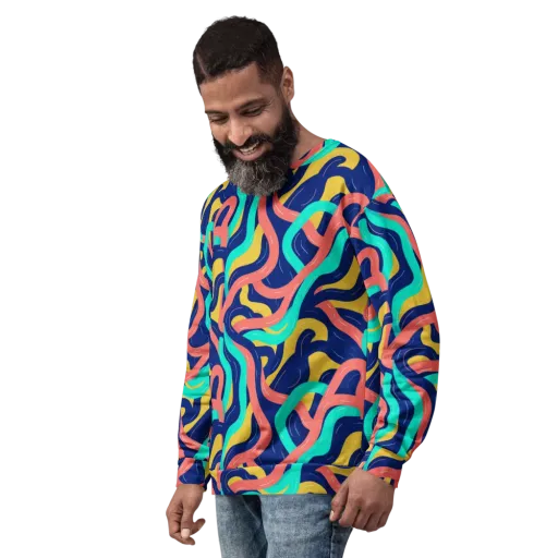 Chromatic Knot on a Sweatshirt