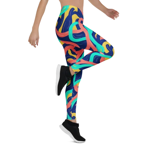 Chromatic Knot on a Leggings