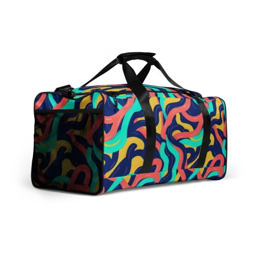 Chromatic Knot on a Duffle Bag