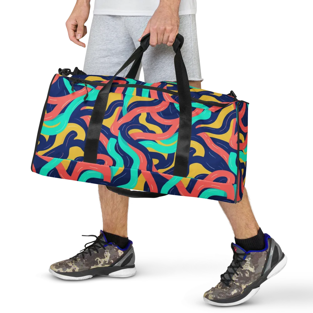Chromatic Knot on Duffle Bag — Front