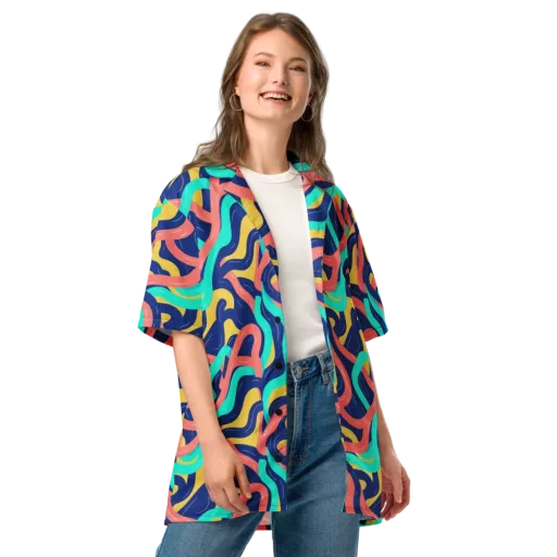 Chromatic Knot on a Button Shirt