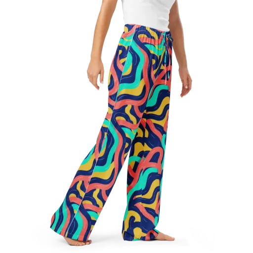 Chromatic Knot on a Women's Pajama Pants