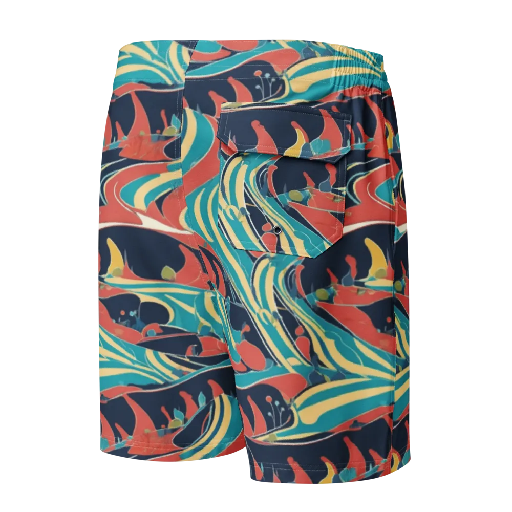Marina Mirage on Men's Board Shorts — Back