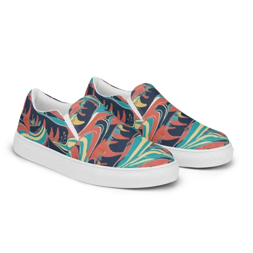 Marina Mirage on a Men's Slip-On Canvas Shoes