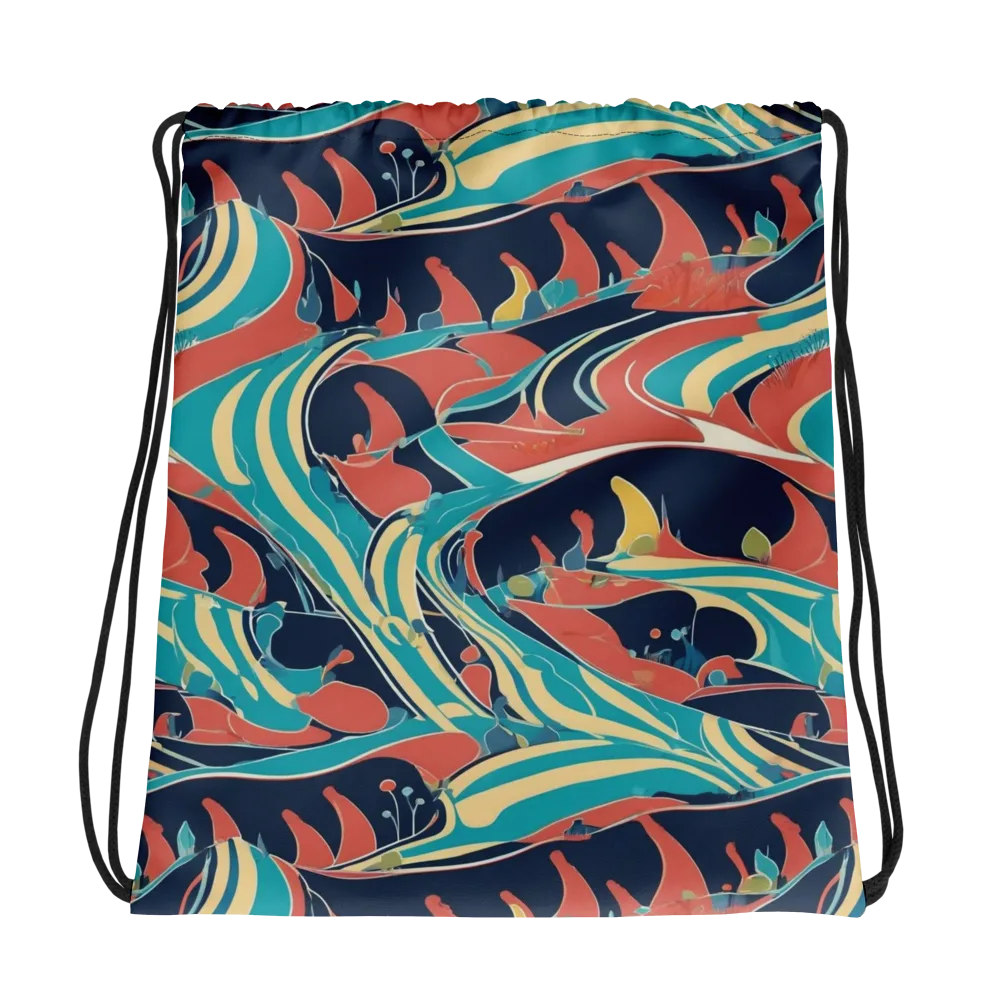 Marina Mirage on Drawstring Bag — Photo