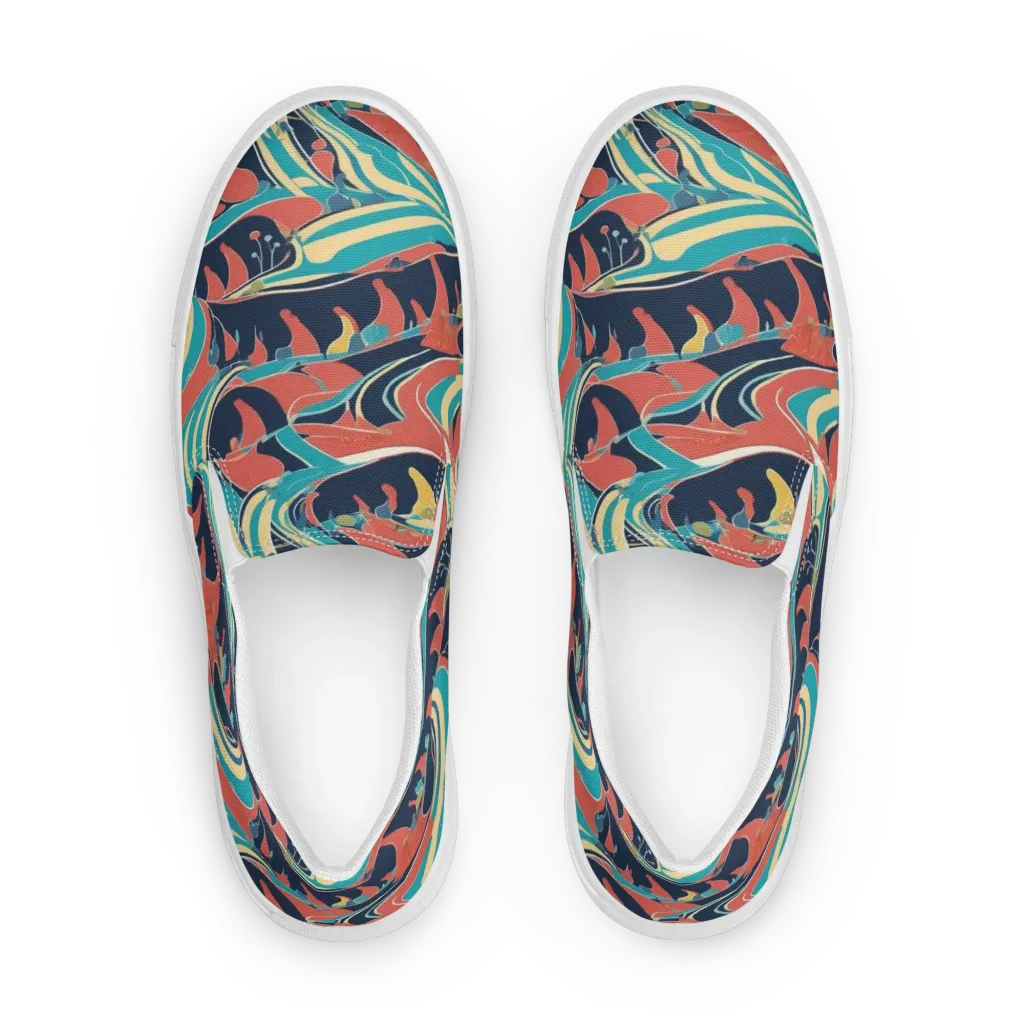 Marina Mirage on Women's Slip-On Canvas Shoes — Front