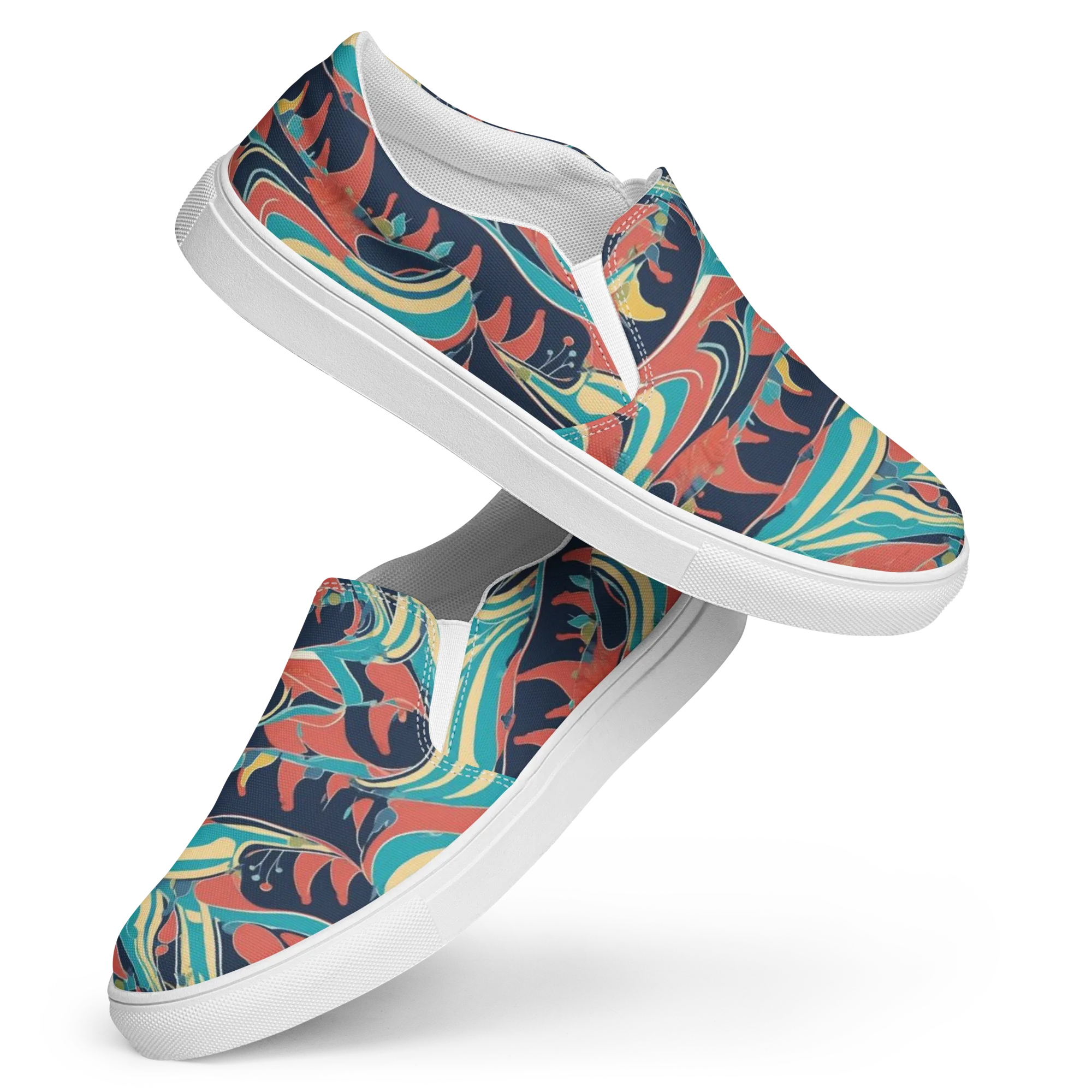 Marina Mirage on Women's Slip-On Canvas Shoes — Front