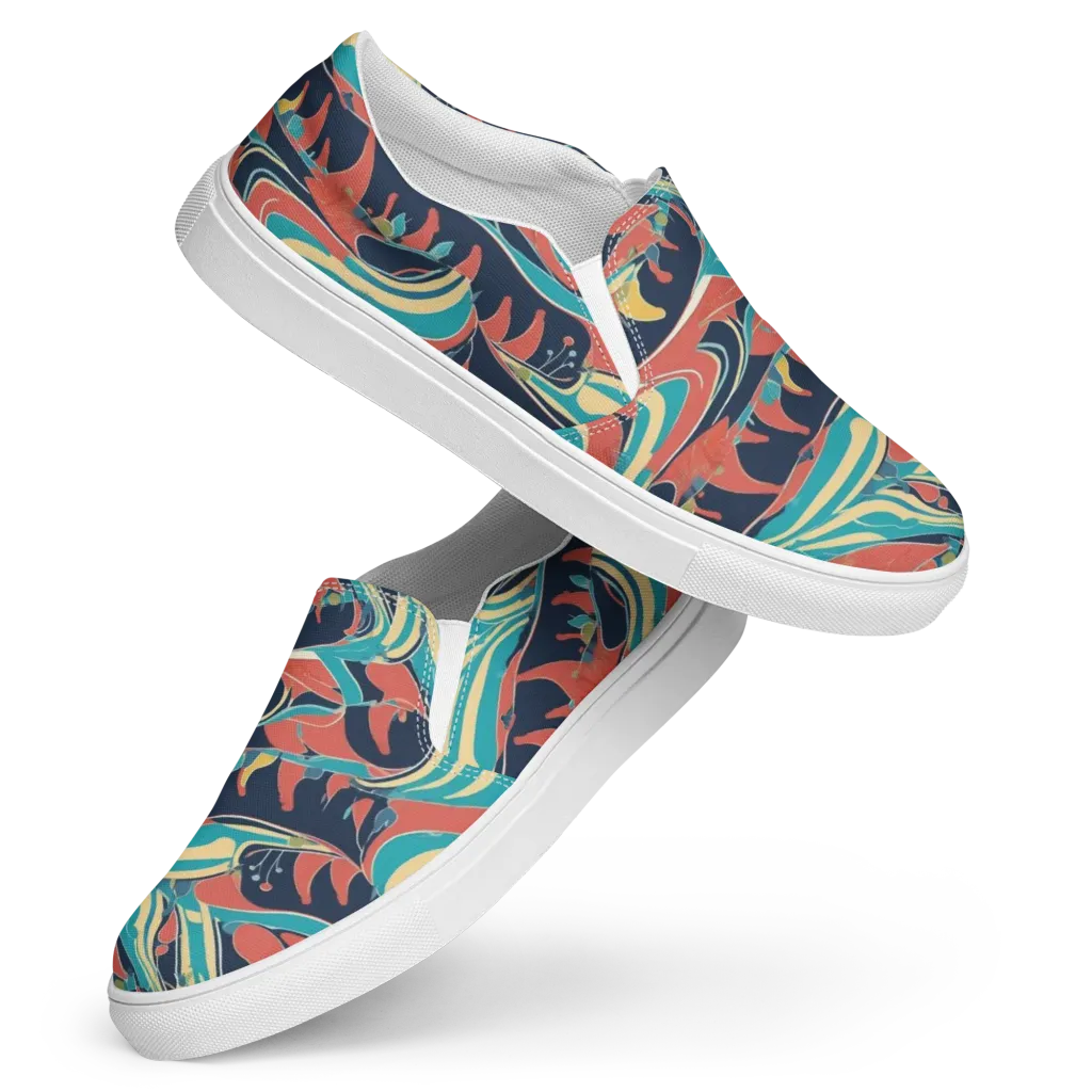 Marina Mirage on Women's Slip-On Canvas Shoes — Front