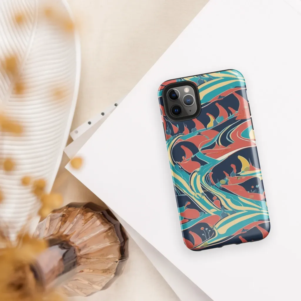 Marina Mirage on Tough Case for iPhone® — Front