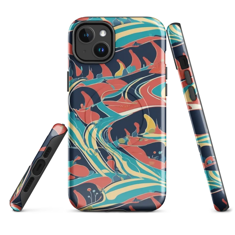 Marina Mirage on MagSafe Tough Case for iPhone® — Front