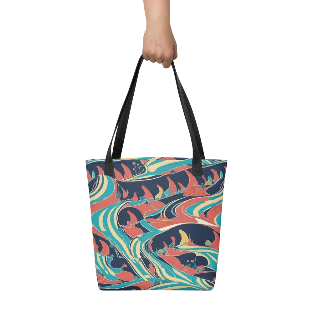 Marina Mirage on Tote Bag — Front