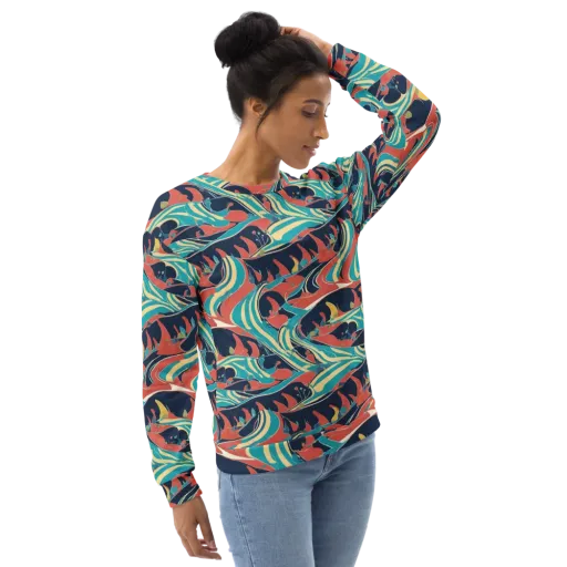 Marina Mirage on a Sweatshirt