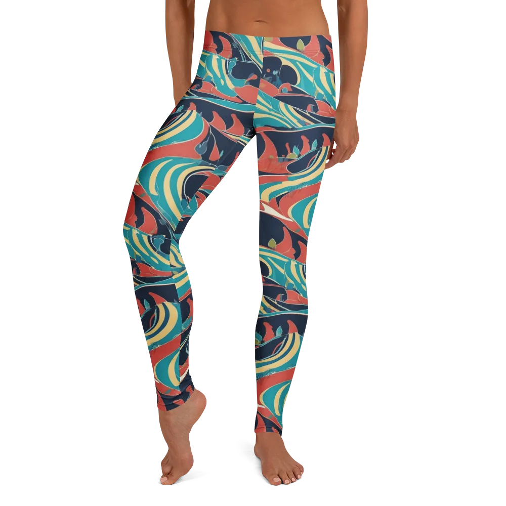 Marina Mirage on Leggings — Front