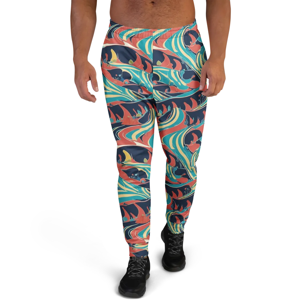 Marina Mirage on Men's Joggers — Front