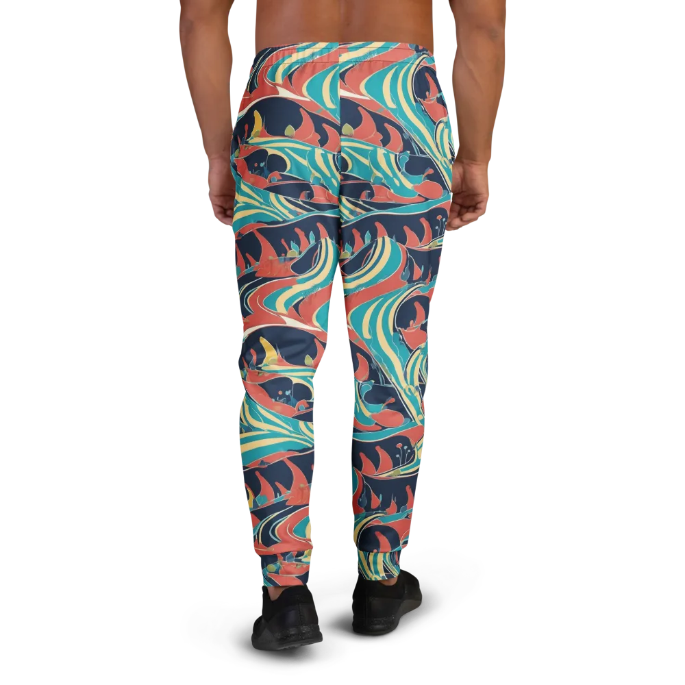 Marina Mirage on Men's Joggers — Back