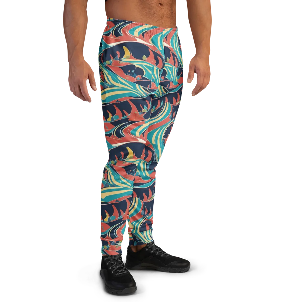 Marina Mirage on Men's Joggers — Right