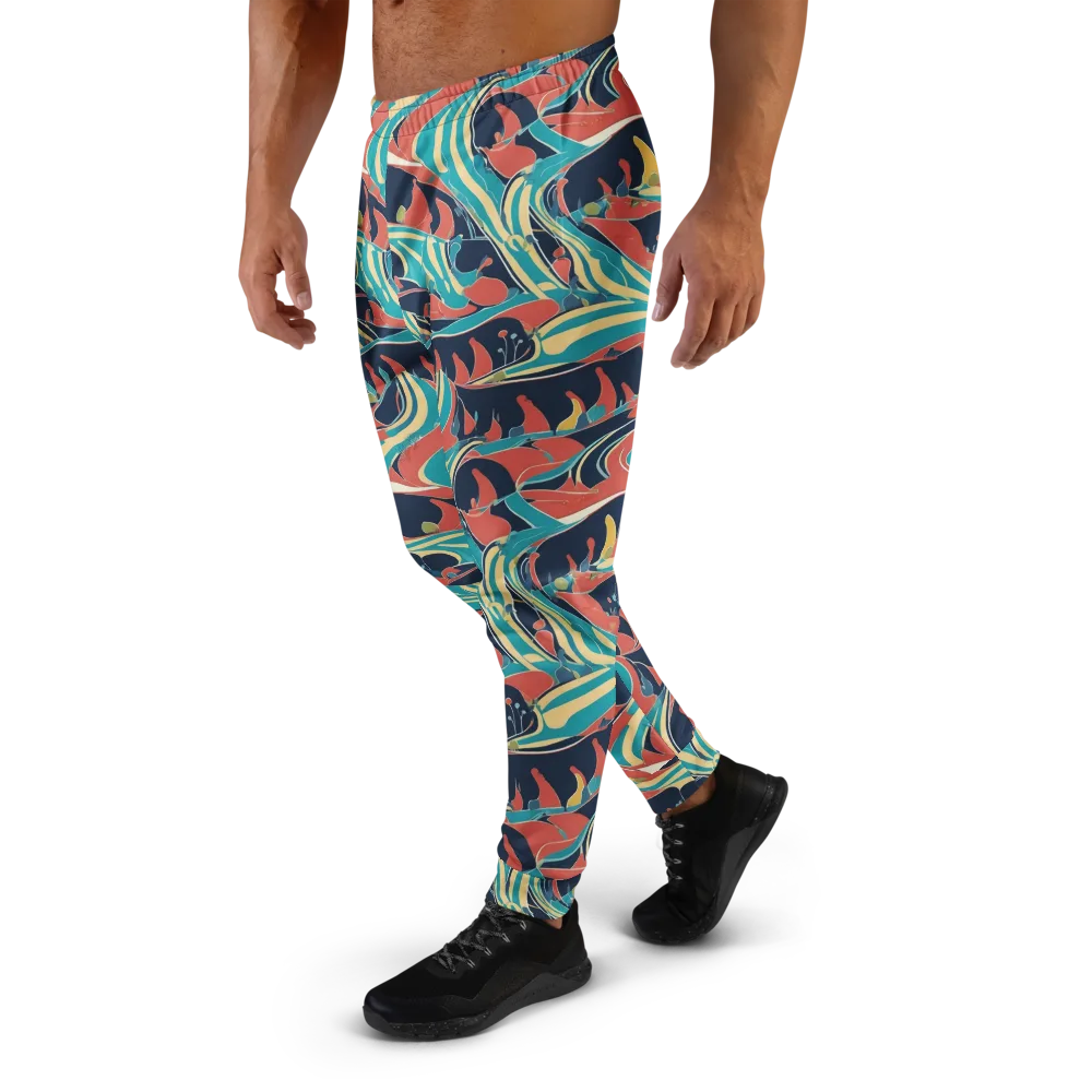 Marina Mirage on Men's Joggers — Left