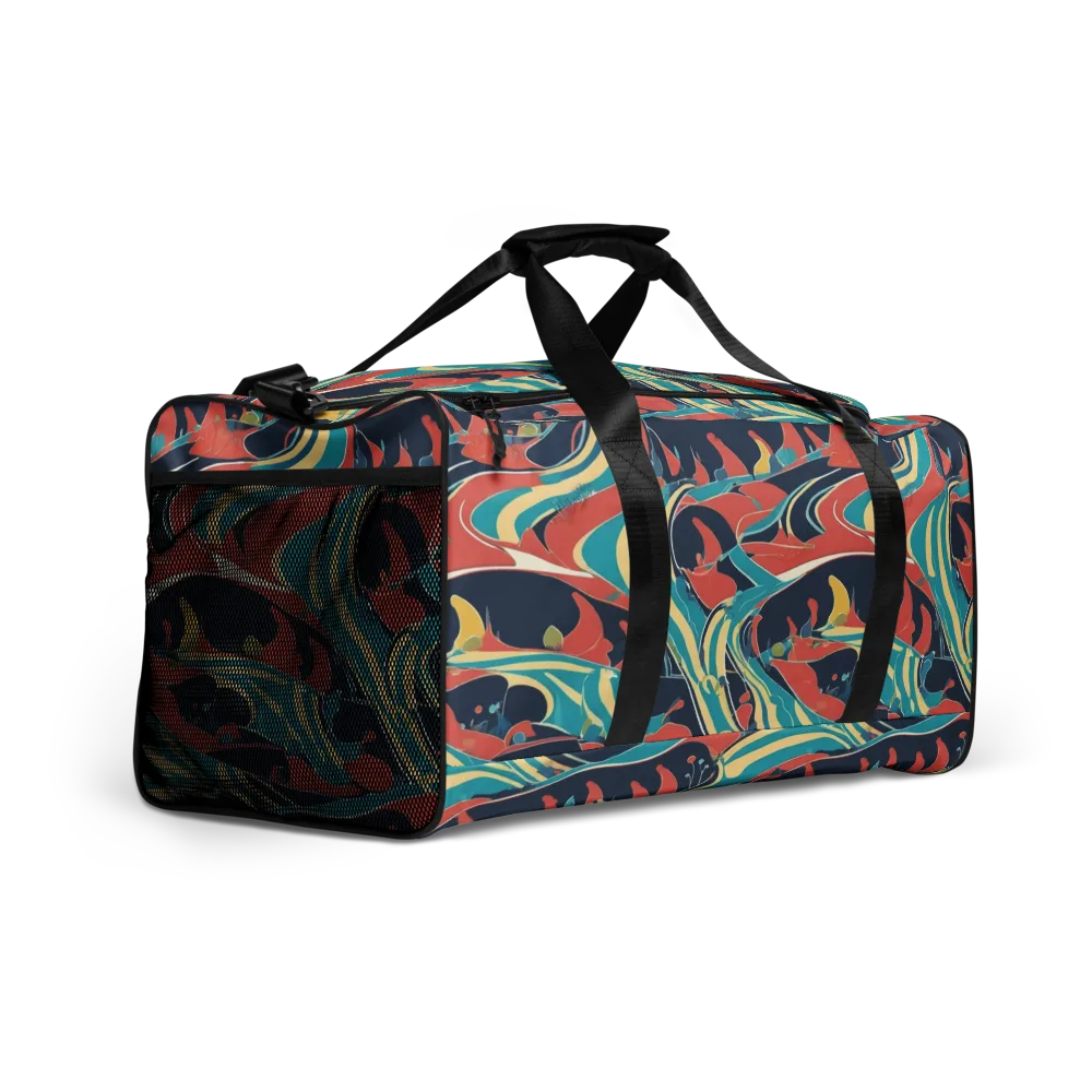 Marina Mirage on Duffle Bag — Right Front