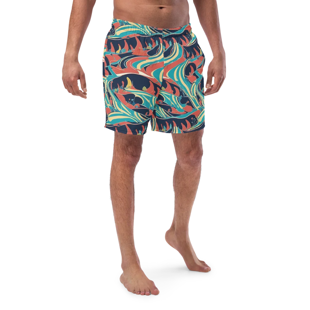 Marina Mirage on Swim Trunks — Front