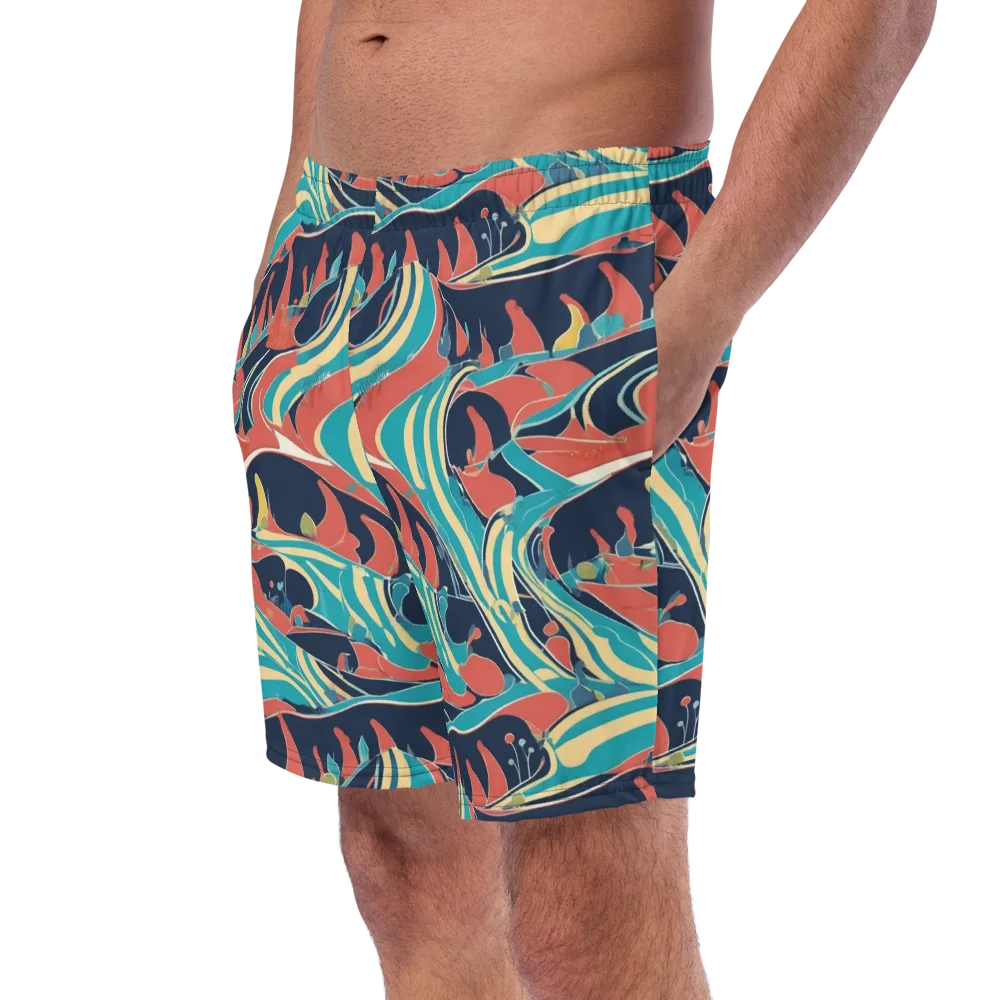 Marina Mirage on Swim Trunks — Left Front