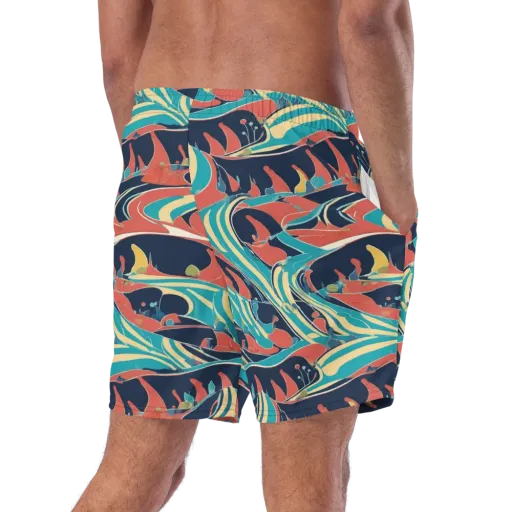 Marina Mirage on a Swim Trunks