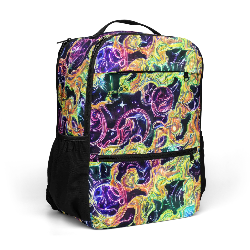 Midnight Chromaflow on Utility Backpack — Right Front